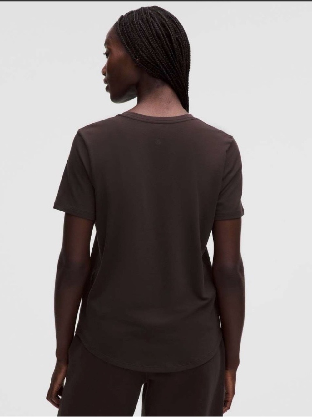 lululemon Crewneck Tee size 12 - Black - Picture 2 of 4